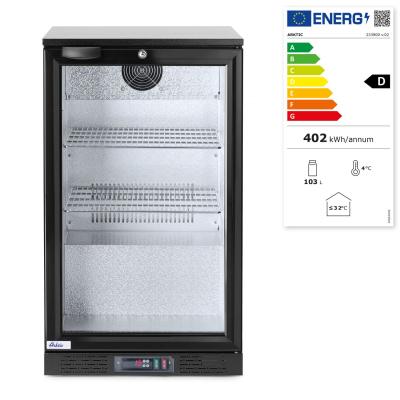 Jednodveřová chladnička , Arktic, 86L, Černá, 230V/120W, 500x530x(H)865mm | 233900